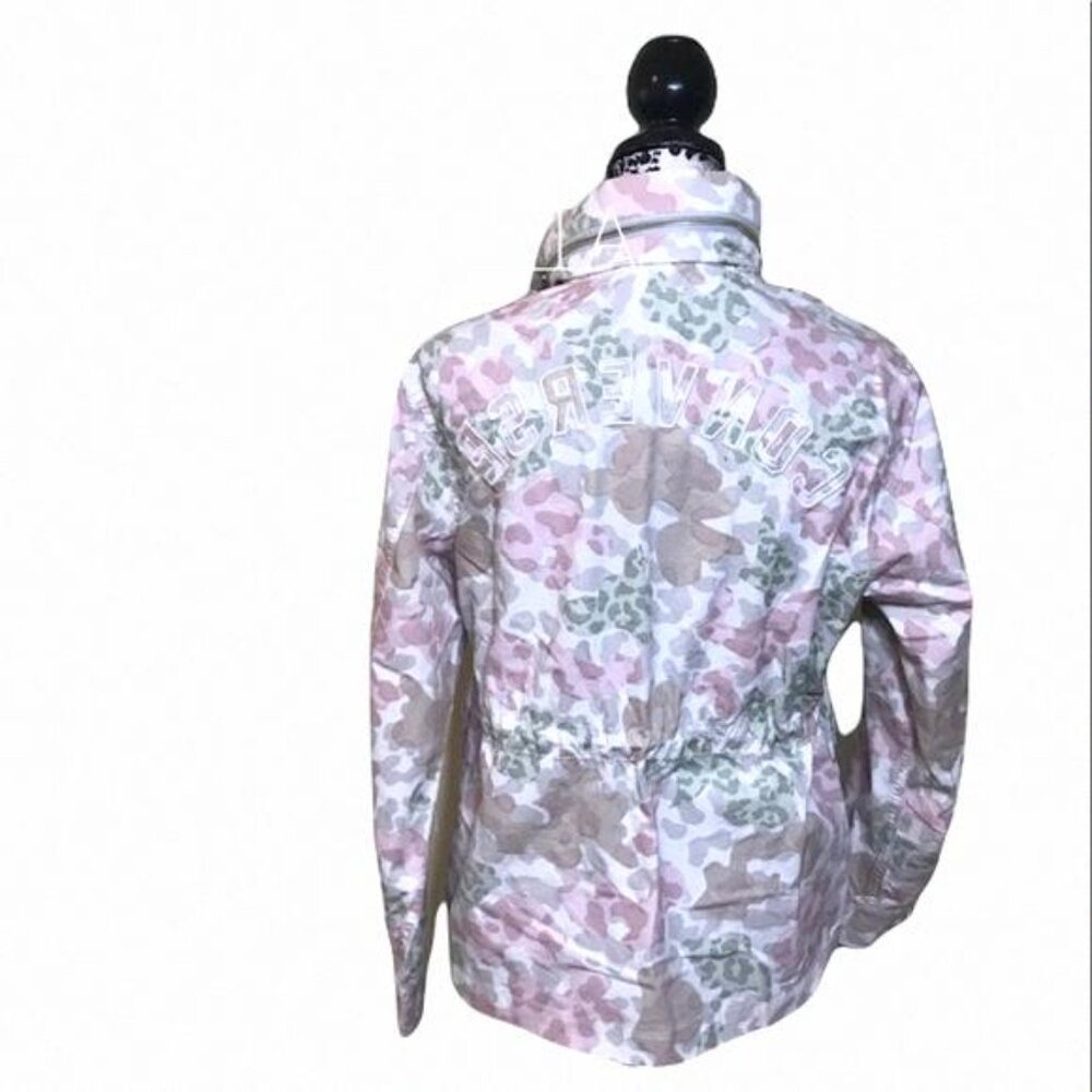 💥MEGA SALE💥Converse 10006842-A02 Utility F2 Hooded Women’s Jacket Pink Rose - Picture 8 of 11